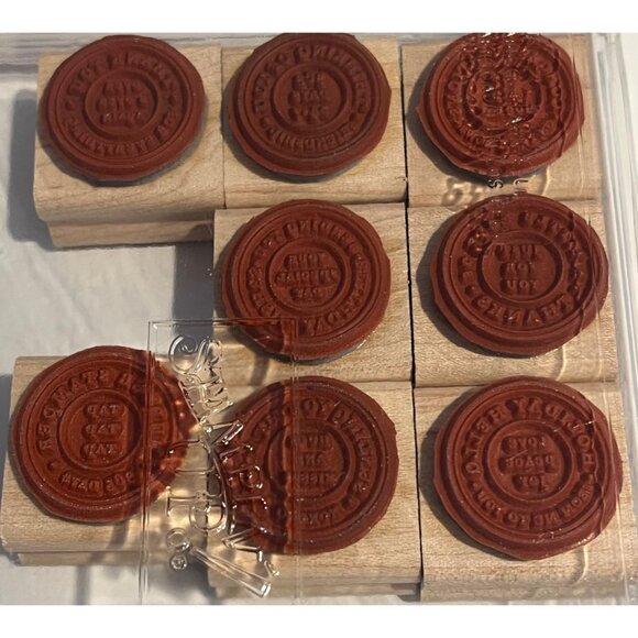 Stampin Up! Circle Of Friendship Rubber Stamp Set - Picture 3 of 3